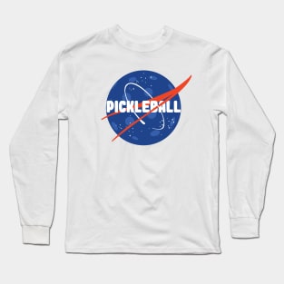 Space Pickleball Long Sleeve T-Shirt